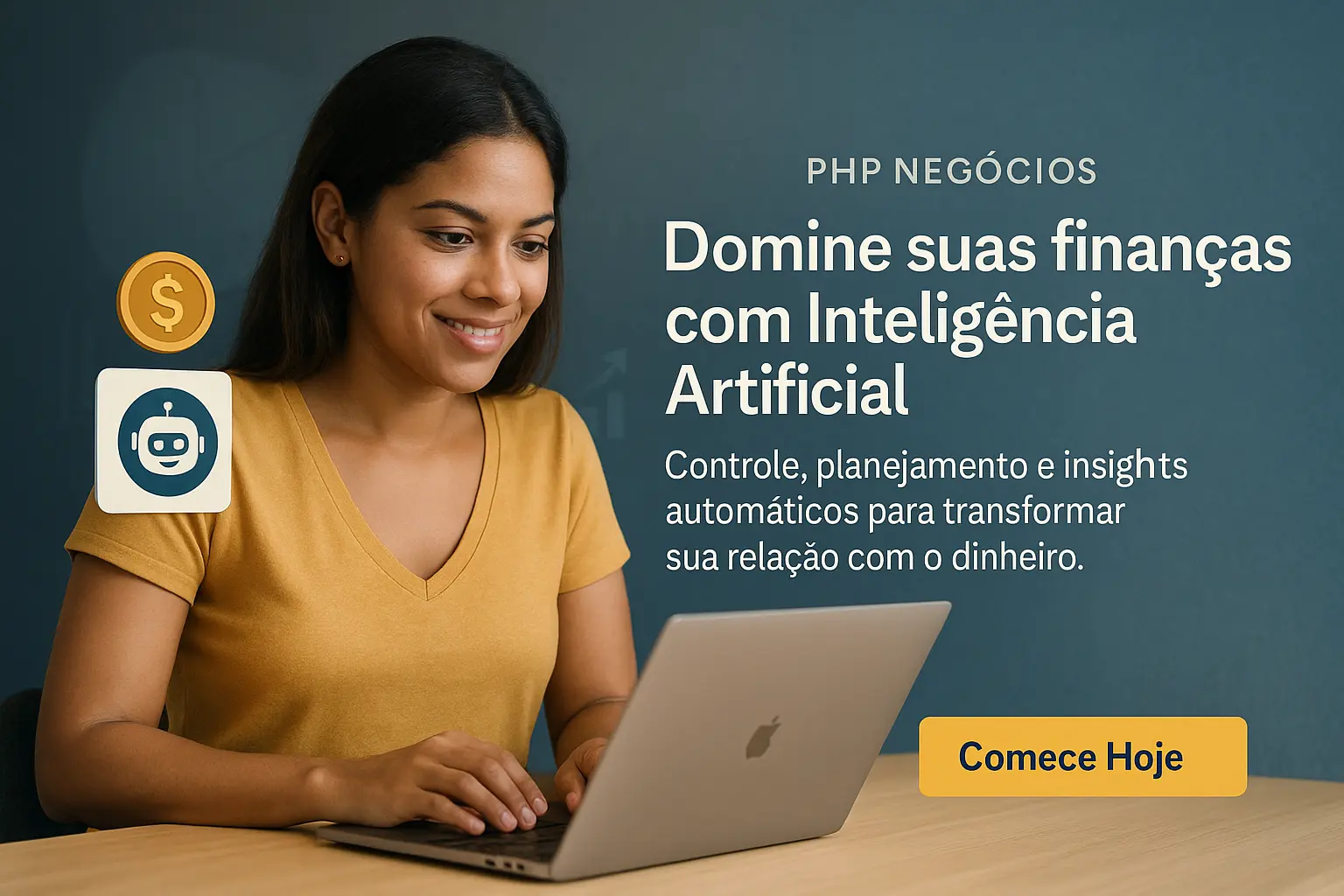 Assistente Virtual Financeiro PHP Negócios